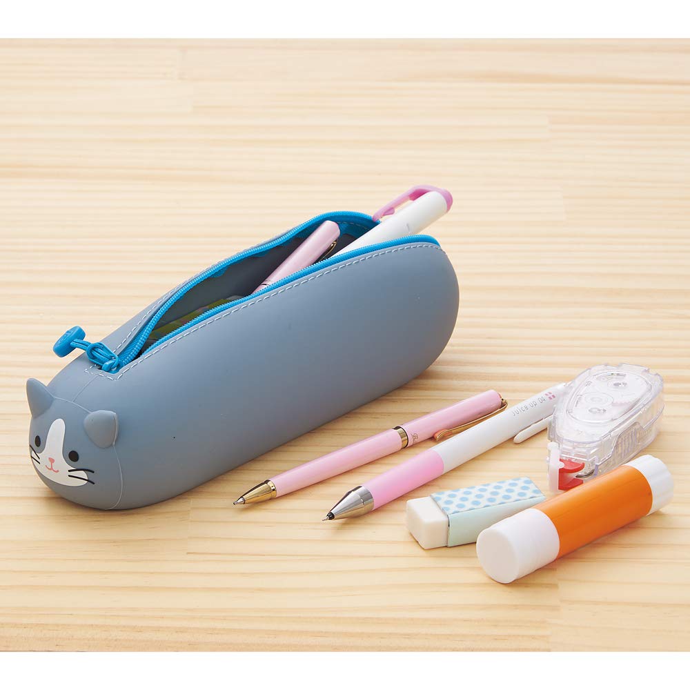 LIHIT LAB SMARTFIT Punilabo Lying Down Pen Case Pen Pouch Chick A7781-17