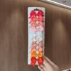 10Pcs/Set Colorful Grosgrain Ribbon Bow Hair Clip Girls Lovely Cheer Bowknot Hairpin Barrettes Headwear Baby Hair Accessories