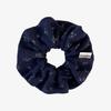 Hair Scrunchie _milk Flower (navy)