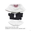 4 Pieces Mini 6 Inch Doll Clothes Cute Suit Set Pants Outifits