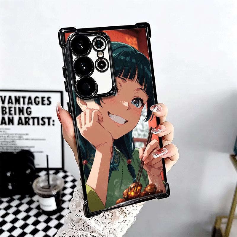 A-Apothecary D-Diaries Anime Plating Phone Case For Samsung Galaxy S24 S25 FE S26 Edge S23 Ultra S22 S21 Plus S20 Anti-Fall Aira
