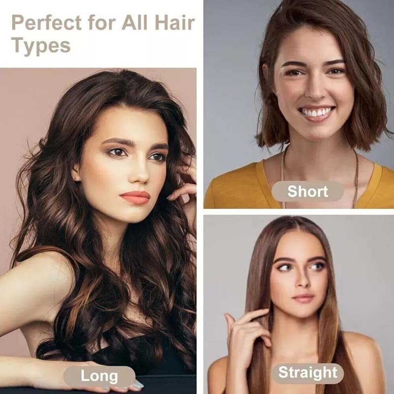 4PCS Satin Hair Curler Roller for Heatless Hair Curls Hair Caps Curling Rod Set