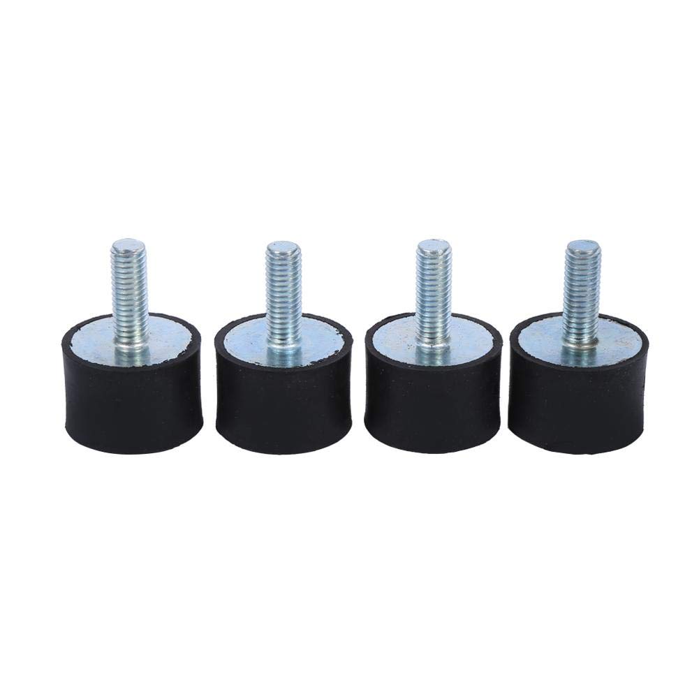 Keenso "4-Pack" Rubber Vibration Insulated Mount Isolator Mount 4pcs M8 M6 Anti-Vibration Isolator Mount Silent Block Boat Bobbin (VD30*20 M8*23)