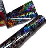 High Glossy Gold Silver Carbon Fiber Vinyl Wrap Cover Viscose Car Sticker High Quality Car Sticker Cover Decal Car Wrapping Foil