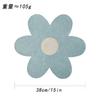 ins spring and summer explosion flower leather placemat thermal insulation waterproof oil-proof thermal insulation mat dining table mat petal coaster