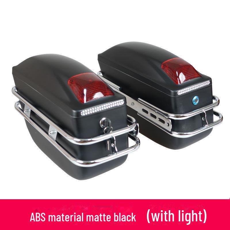 

Боковой кофр для мотоцикла K6 с фарами — 2 или 3 кофра, модифицированный багажник и задний кофр из ABS