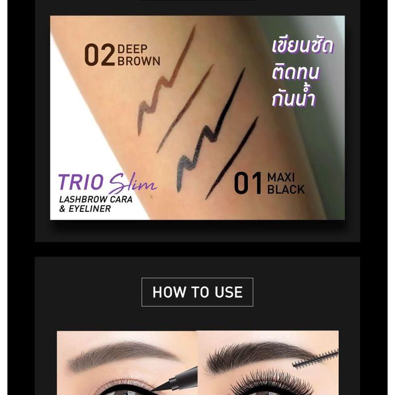 Baby Bright - Trio Slim Mascara Ciglia e Sopracciglia & Eyeliner