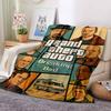 Gta Bad Flannel Blanket Throw Blanket Soft Warm Sofa Bed Camping Home Decor Unique Christmas Gift C9211712