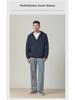Men's 300g Antibacterial Zipper Hoodie - Simple, Casual, Solid Color, Lightweight Cardigan for Spring & Autumn
