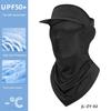 Face Guard Neck Gaiter Hat Breathable Windproof UV Protection Men Women Multi-Purpose Summer Outdoor Ice Silk Visor