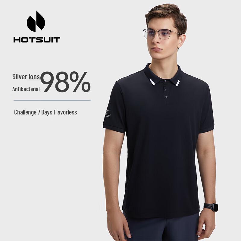 HOTSUIT Men s Business Casual Polo T-Shirt M