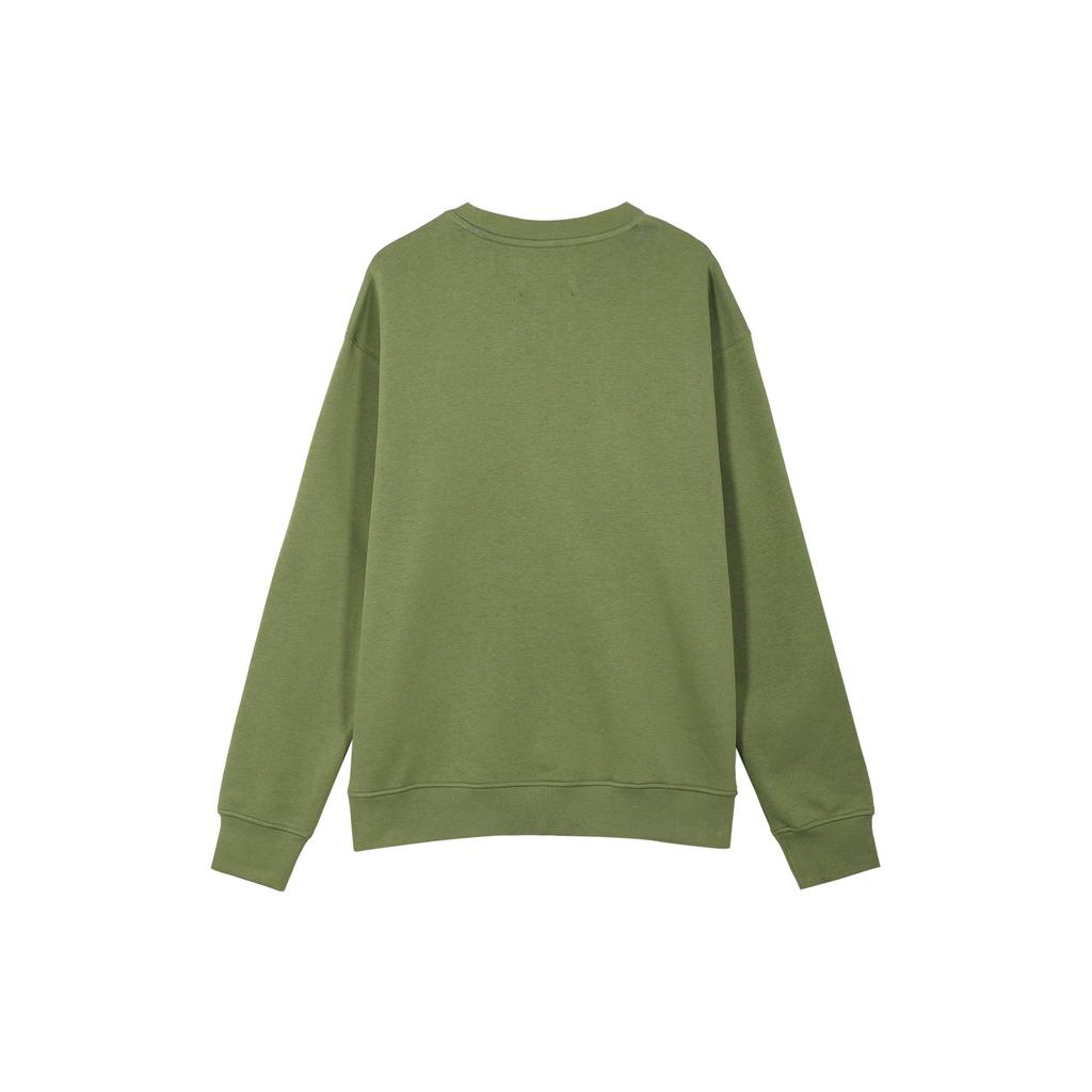 Jordan Men's Air Jordan Brooklyn Fleece Crew-Neck Sweatshirt Sky J Light Olive FJ7777-340