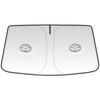 Car Sunshade Cover Foldable UV Protection Shield Keyring For Toyota 86 Corolla Camry RAV4 CHR Prado Mirai Aygo Yaris Prius Hilux