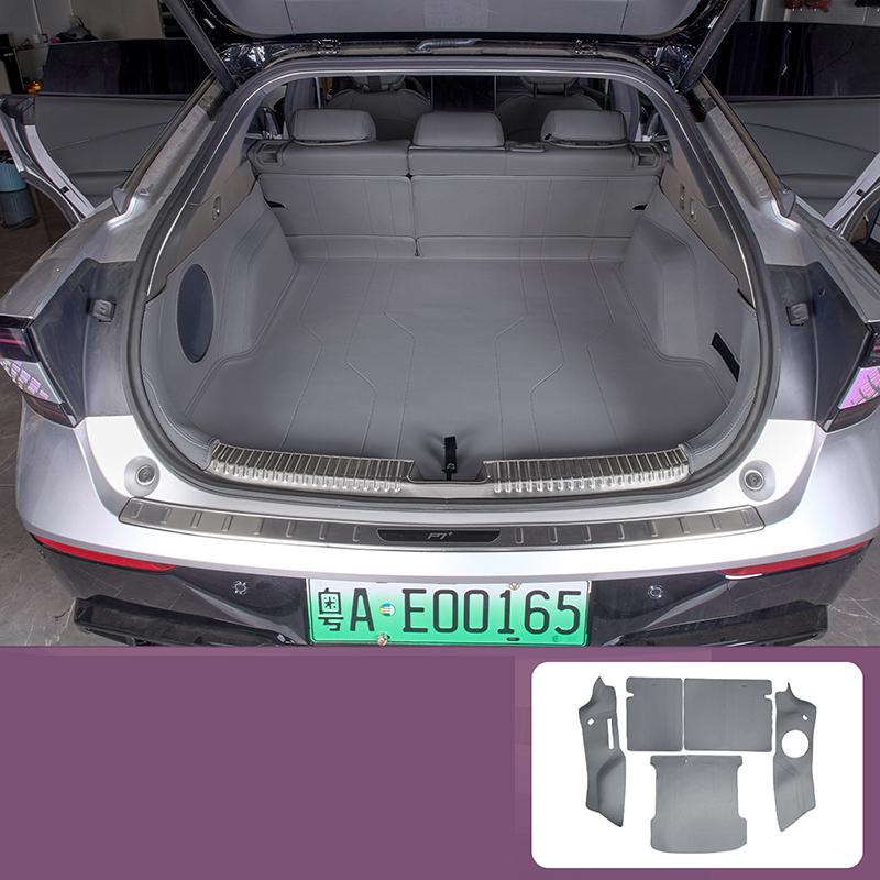 For XPENG P7+ 2026-2027 Full-enclosure Trunk Liner Trunk Mat Scratch-resistant and Wear-resistant Automobile Supplies