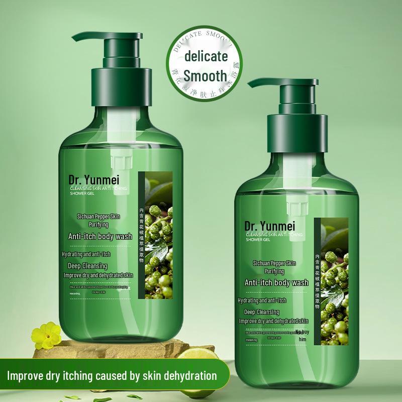 Dr. Junmei Blue Pepper Anti-Itch Moisturizing Shower Gel