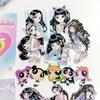 Korean Girl Group Cartoon Sticker Bag Group Album Anime Character Small Card Sticker Decoration Material Pack