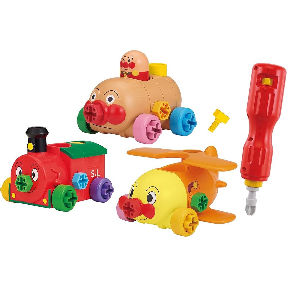 SEGA FAVE (SEGA FAVE) Anpanman Kumitate DIY: Lots of Kumikaze! Anpanman Goto Friends Set