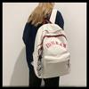 New Korean Style Backpack for Women: Simple Design, Perfect for College, High School, and Junior High Students.
