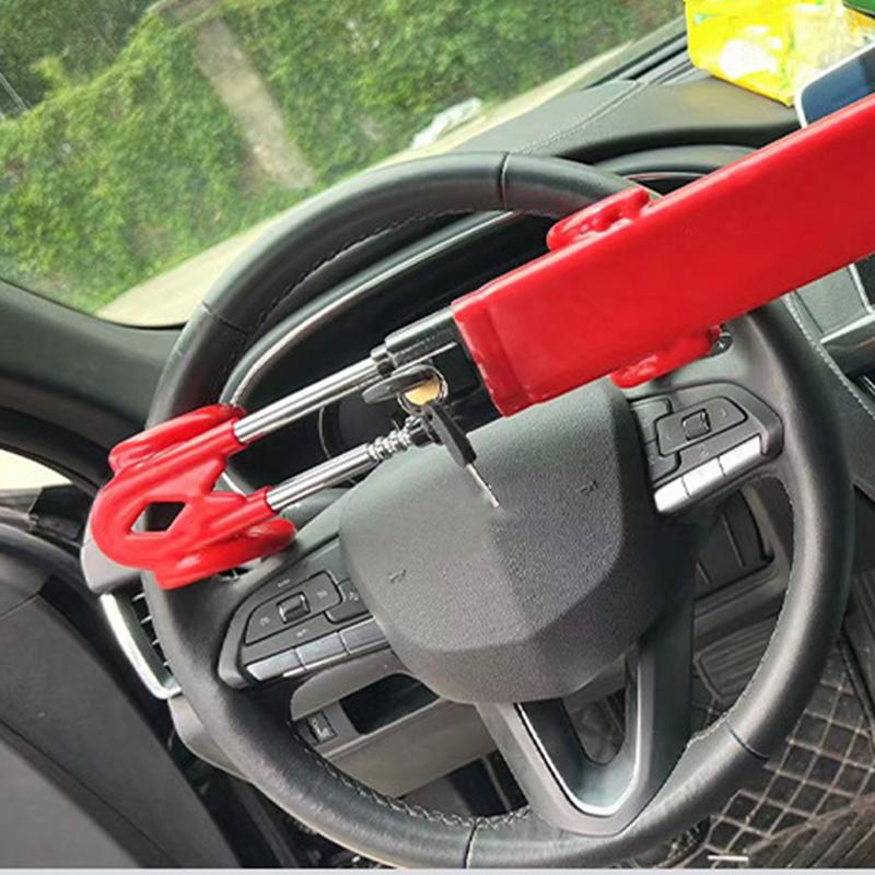 Steering Wheel Lock Car Anti Theft Heavy Duty Wheel Lock Security Lock Car Wheel Lock Anti Theft Theft Prevention Car Lock Sturd