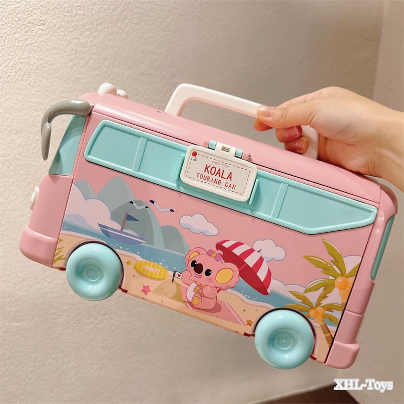 Koala Diary RV Villa Transformable Dollhouse & Toy Storage for Kids