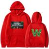 Christmas Themed Sweater Hoodie Printed Fleece Sweater Trend Letters Loose