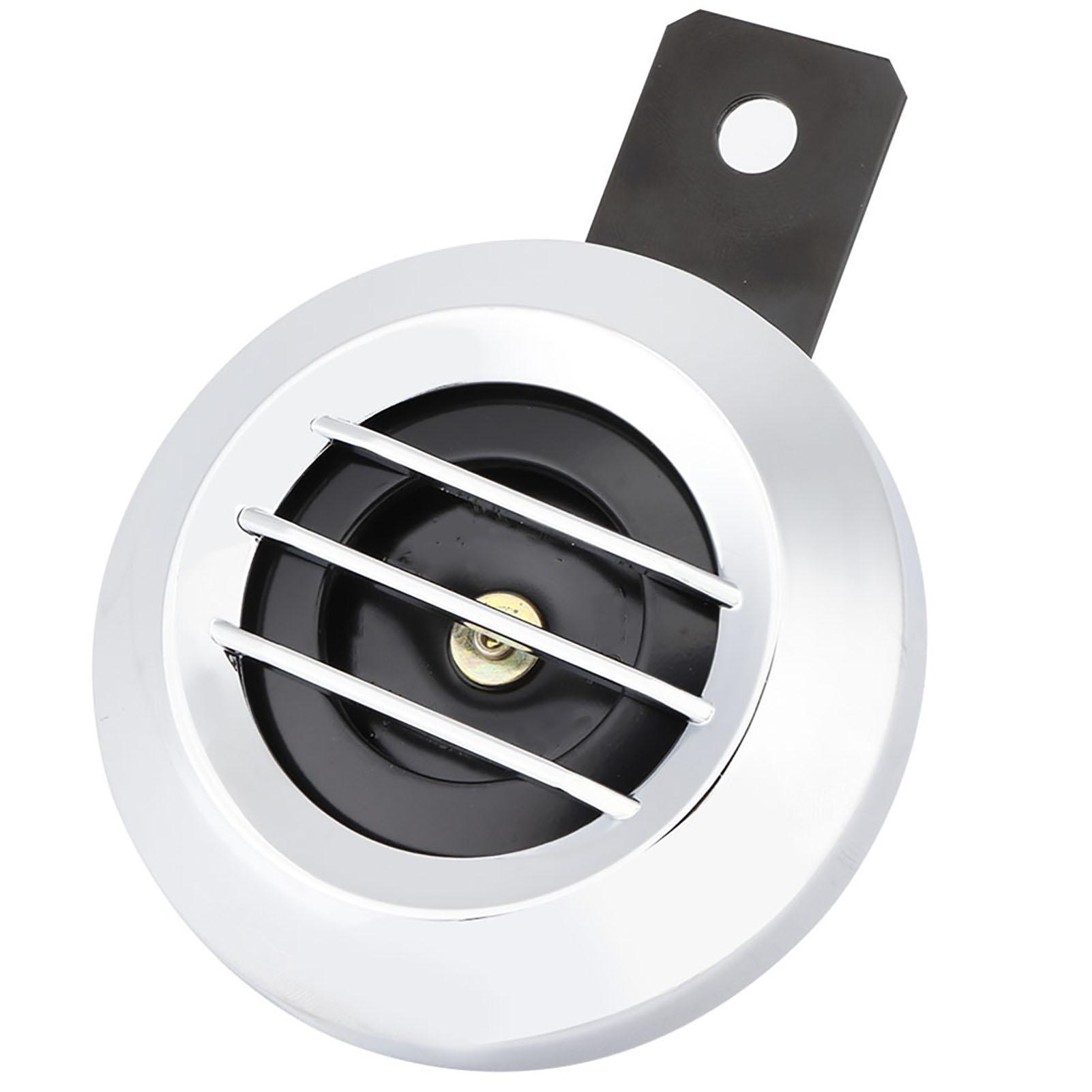 

Универсальный мотоциклетный электрический громкий сигнал сирена 12 В 110 дБ водонепроницаемый круглый динамик