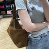 2025 Autumn New Deerskin Fleece Matte Bag Niche High-end Shoulder Underarm Bag Retro Versatile Messenger Women's Bag