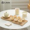 Nanshan Xiansheng Modern White Porcelain Gongfu Tea Set