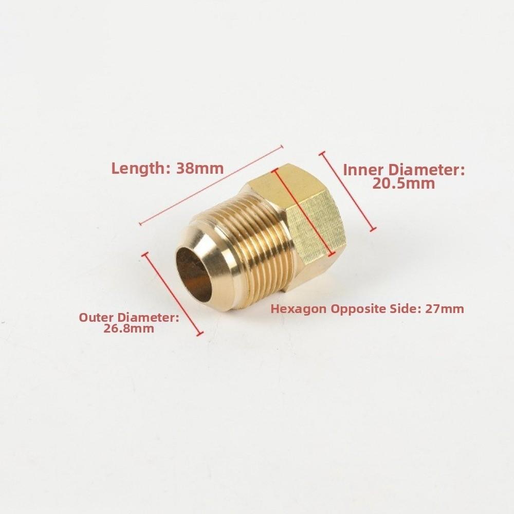 Brass Fitting Brass Copper Tube Adapter Female-Male 1/4" 3/8" 1/2" 3/4" Brass Pipe Fitting Reducer Joint