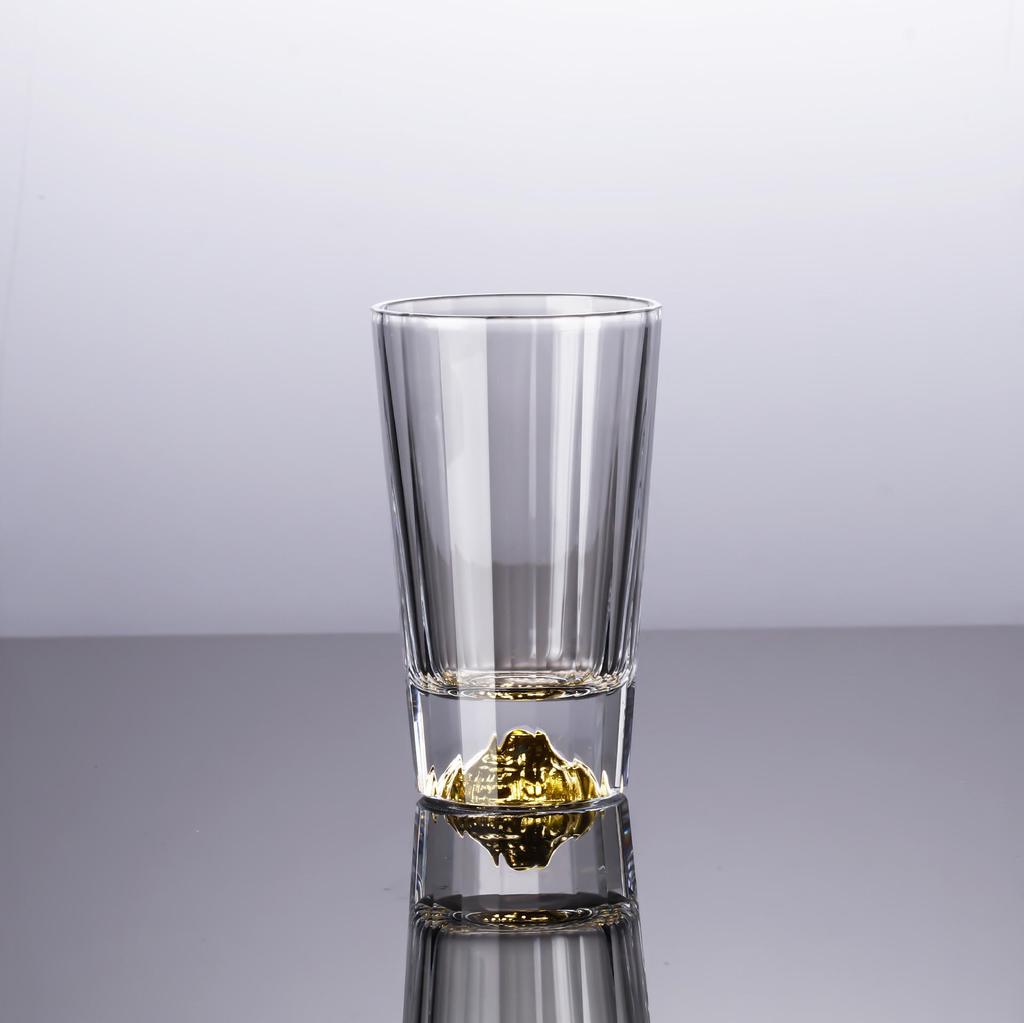 Kristall Baijiu Becher und Karaffe Set - Luxus Glasware für den Heim- und Bargebrauch