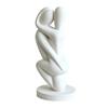 Three-dimensional Effect Statue 3D Printed Hugging Couple Sculpture, Abstract Embrace Figurine with Smooth Curves, Minimalist Balanced Weight Ornament