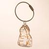 Transparent Cat Hair Storage Capsule Keychain – Gachapon Style Collectible, Key Holder for Keepsakes