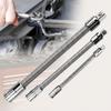 Flexible Socket Extension Bar Set 1/4 3/8 1/2 Inch Shaft Drive Bar Adapter Impact Extender Flexible Socket Extension Rod Bar