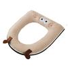Warm Toilet Seat Cushion Cartoon Washable Toilet Cushion Easy Install Toilet Pad  Home Toilet
