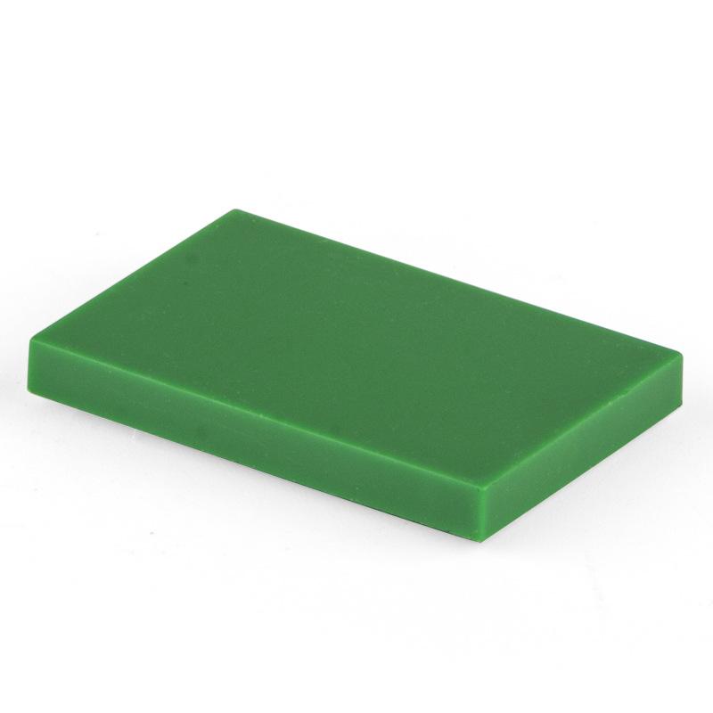 50 STÜCK DO-IT-YOURSELF Bausteine Dünne Figurensteine Glatt 2x3 Noppen Pädagogisches Kreatives Spielzeug ideal für