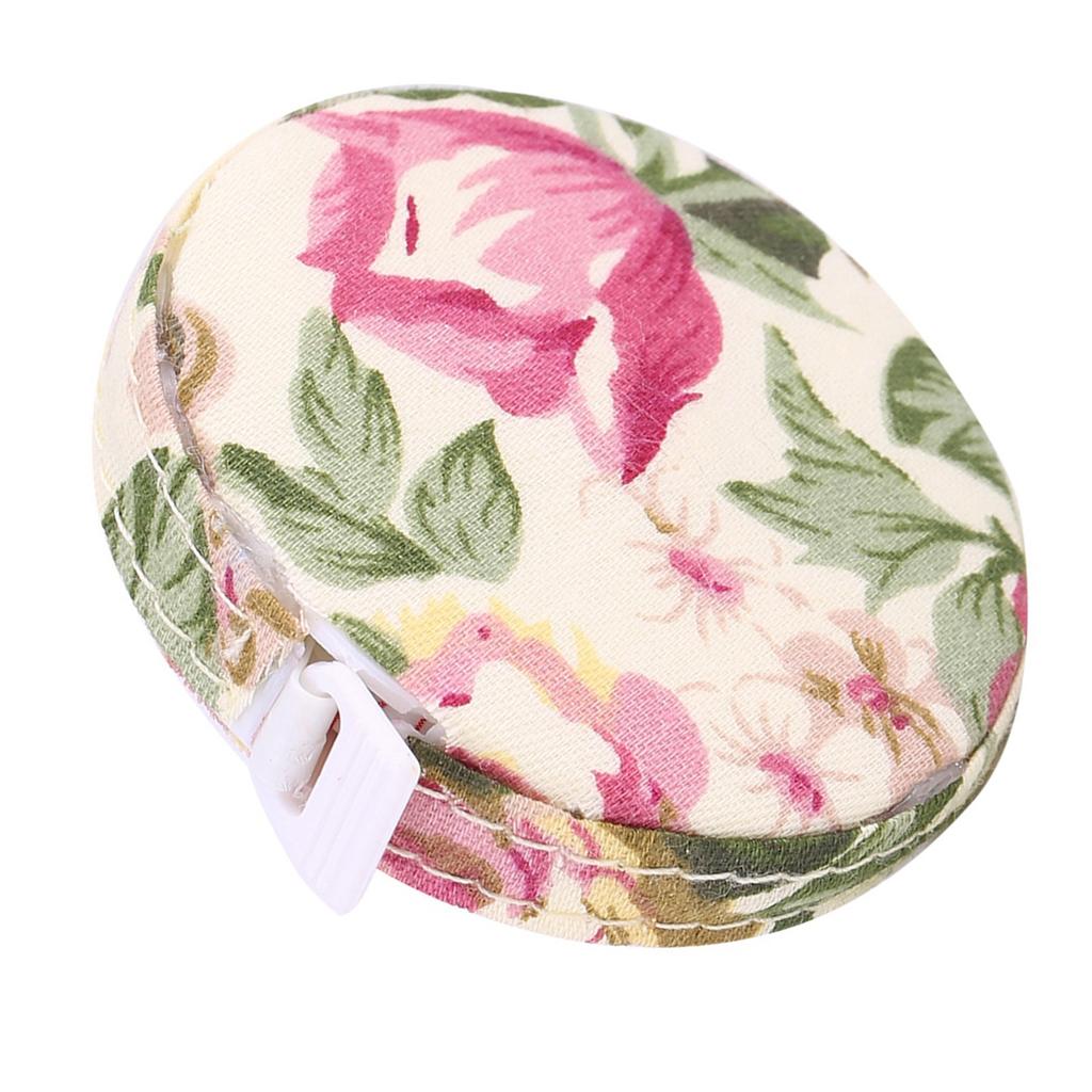 150cm60in Genaue Maßband Tapeline Körper Fitness Messung Versenkbare Lineal (Muster #2)