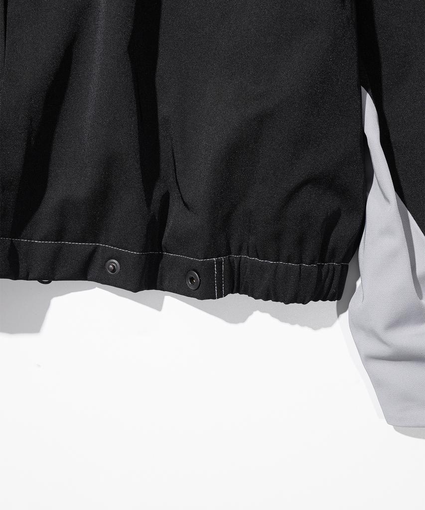 Massnoun Inverted Incision Blouson Jacket Mshjk001-Bk