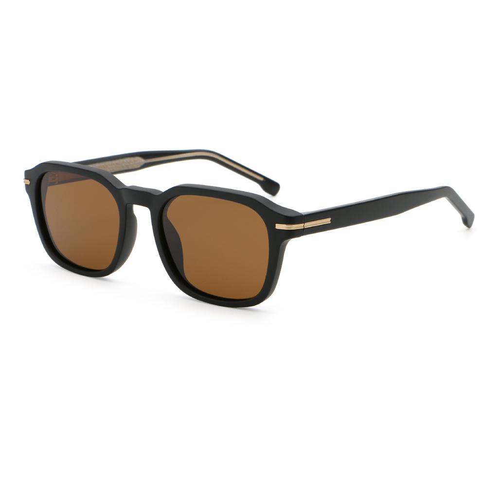 New retro square polarized sunglasses simple and versatile outdoor sunglasses women's high-end women's big-name sunglasses