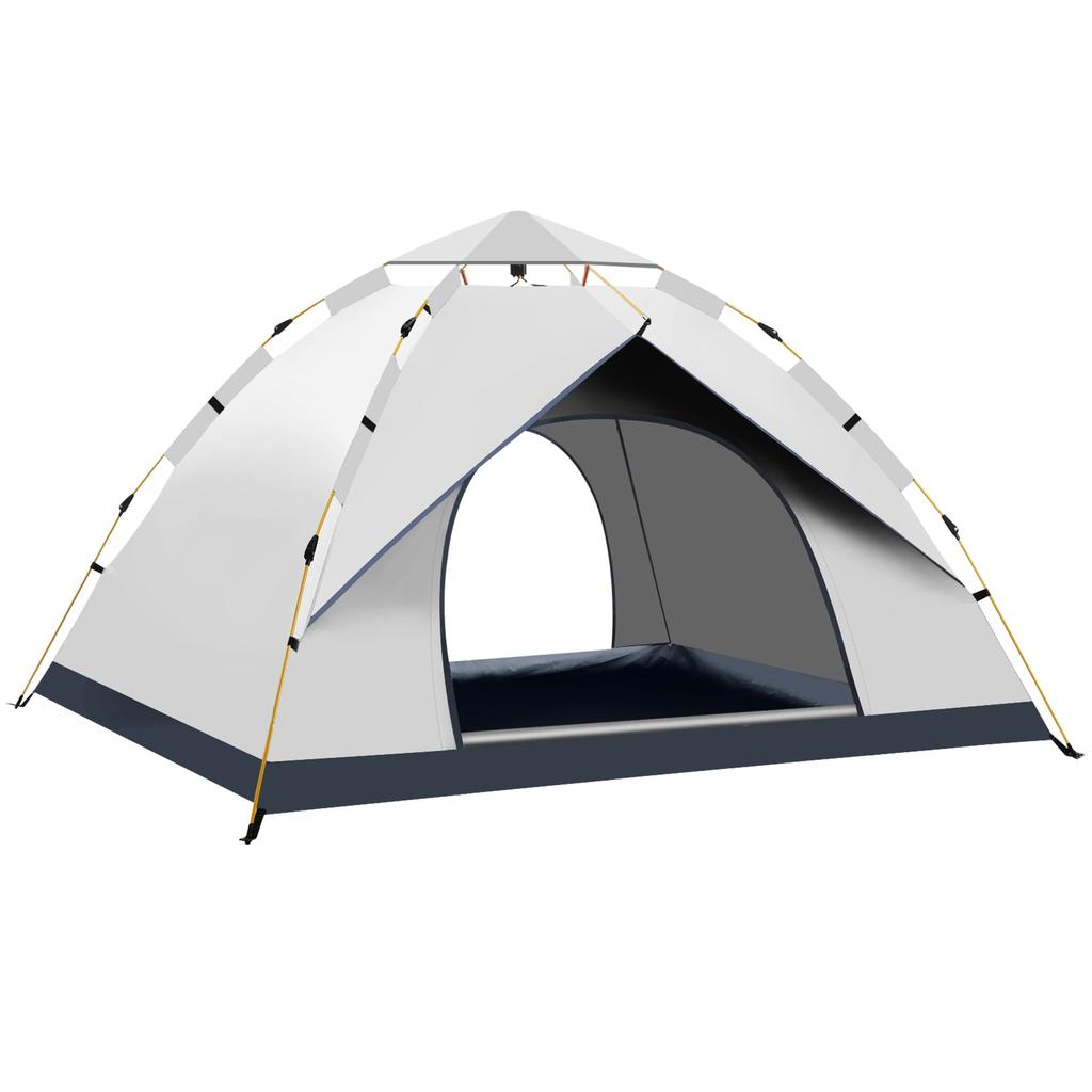 SANLIKE Easy Lightweight Excellent UV Outdoor Simple Emergency Includes Dedicated Storage Bag One-Touch Tent Setup, & Compact, Windproof, Waterproof,