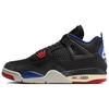 Air 4 Retro Rare Air - Λευκά Γράμματα Ανδρικά Αθλητικά Παπούτσια Μαύρο Κόκκινο της Φωτιάς Βαθύ Βασιλικό Μπλε FV5029-003