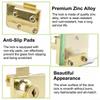 Gold Display Case Wine Cellar Glass Door Lock Latch