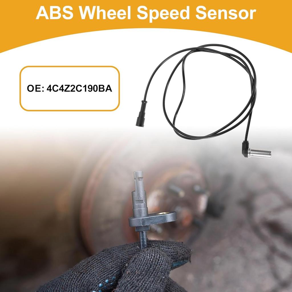 ABS Wheel Speed Sensor No.4C4Z2C190BA Front Left Right ABS Sensor Anti-lock Braking System Sensor for Ford F-650/F-750 2004-2015