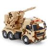 Large Inertial Military Transport Vehicle Simulation Air Defense Missile Chariot Model Children'S Sound And Light Toy Car