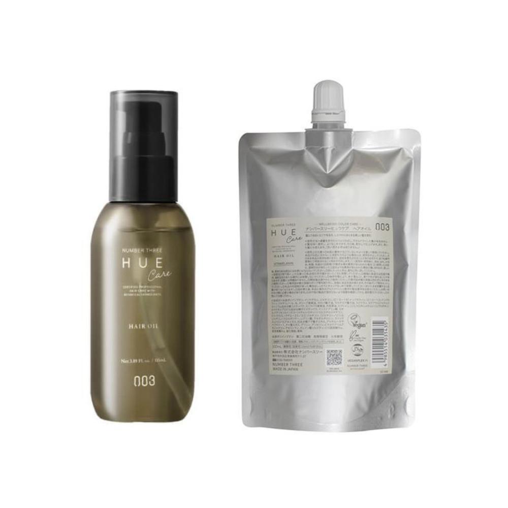 Number Three Hue Care Huile Capillaire 115ml Recharge 300ml