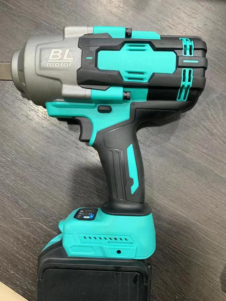 Rechargeable Brushless Lithium-ion Electric Wrench - 2000N Extra Large Torque Industrial Grade