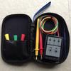 Three-phase phase tester with LED, buzzer, and case. Suitable for use with transformers, inverters, circuit breakers, outlets, cords, extension cords,
