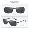 UV400 Polarized Sunglasses Man Portable Foldable Round Frame Shade Windshield Eyeglasses Bicycle Accessories Eyewear
