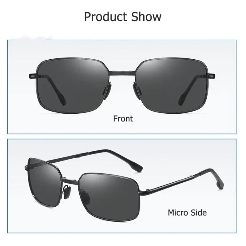 UV400 Polarized Sunglasses Man Portable Foldable Round Frame Shade Windshield Eyeglasses Bicycle Accessories Eyewear