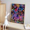 Disney Diamond Painting Disney Character Fireworks Show Themed Illustration Cartoon 5D Diamond Cross Stitch Mosaic Home Decor Gift