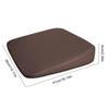 Wedge Seat Cushion 6/8CM Ergonomic Heightening Sloping Seat Booster Cushion Improve Driving Vision For Car Office Seat